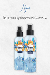 Yumoş Jet Fresh Lilyum Kokulu Sprey Çamaşır Parfümü 2x200 ml