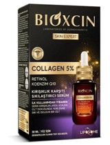 Bioxcin Collagen 5% Yüz Dolgunlaştıran Canlandırıcı Kırışıklık Karşıtı Jel Yüz Serumu 30 ml