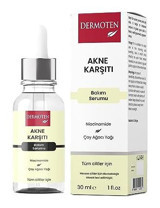 Dermoten Akne Karşıtı Niacinamide Ve Çay Ağacı Yağlı Jel Yüz Serumu 30 ml