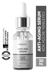 Nedox Anti Aging Etkili Yüz Dolgunlaştıran Canlandırıcı Yaşlanma Kırışıklık Karşıtı Jel Yüz Serumu 30 ml