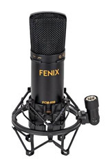 Fenix Fcm-600 Profesyonel Condenser Kablolu Yayıncı Oyuncu Masaüstü Mikrofonu Siyah