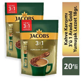Jacobs 3'ü 1 Arada 400 ml 20 Adet Granül Kahve Hazır Kahve