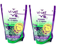 Vi-vet Granül Azulen Pudralı Tüm Ciltler İçin Boncuk Ağda 2x250 gr