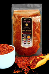 Hanzade Bitkisel Acı Pul Biber 500 gr