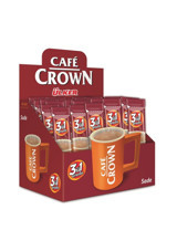 Cafe Crown 3'ü 1 Arada Sade 13 gr 40 Adet Granül Kahve Hazır Kahve