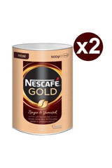 Nescafe Gold Sade 900 gr 2 Adet Granül Kahve Hazır Kahve