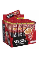 Nescafe 3'ü 1 Arada Sade 10 gr 48 Adet Granül Kahve Hazır Kahve