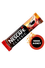 Nescafe Classic Sade 2 gr 1000 Adet Granül Kahve Hazır Kahve
