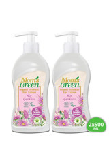 Mom'S Green Kır Çiçekleri Nemlendiricili Parabensiz Organik Köpük Sıvı Sabun 500 ml 2'li