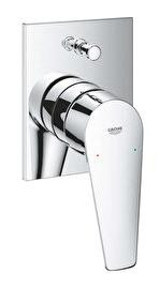 Grohe Bauedge 29353001 Metal Aç Kapa Ankastre Banyo Bataryası Gümüş