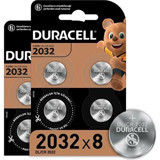 Duracell CR2032 3 V Lityum Düğme Pil 8'li