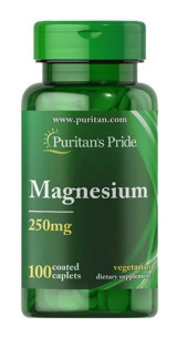 Puritan'S Pride Magnesium Aromasız Yetişkin Vitamin 100 Tablet