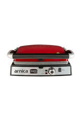 Arnica Tostit Maxi GH26244 6 Dilim Granit Çıkartılabilir Plaka Tek Yönlü 2000 W Izgaralı Kırmızı Tost Makinesi/Waffle ve Tost Makinesi
