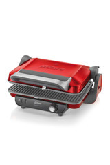 Arzum AR2006 4 Dilim Granit Çıkartılabilir Plaka Tek Yönlü 1800 W Izgaralı Kırmızı Tost Makinesi/Waffle ve Tost Makinesi
