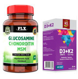 Ncs Glucosamine Chondroitin Msm - Vitamin D3 Aromasız Yetişkin Vitamin 60 Tablet - 20 ml