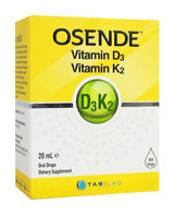 Osende D3 K2 Aromasız Yetişkin Vitamin 20 ml