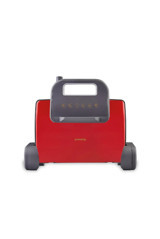 Homend Toastbuster 1361h 6 Dilim Döküm Çıkartılabilir Plaka Tek Yönlü 1800 W Izgaralı Kırmızı Tost Makinesi/Waffle ve Tost Makinesi
