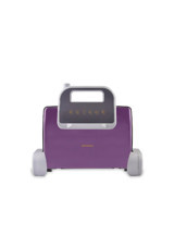 Homend Toastbuster 6 Dilim Granit Çıkartılabilir Plaka Tek Yönlü 1800 W Izgaralı Mor Tost Makinesi/Waffle ve Tost Makinesi