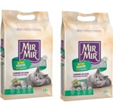 Mırmır Ultra Scented Topaklanan İnce Taneli Bentonit Kedi Kumu 2x10 lt