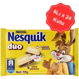 Nestle Nesquik Duo Kare Çikolata 144x70 gr