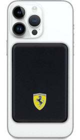 Ferrari Işıklı 5000 mAh Powerbank Siyah