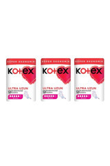 Kotex Organik Antialerjik Orta Ultra Uzun 18'li Hijyenik Ped 3 Adet