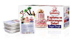 Katsan Ovalette Kaplama Ve Dekor Şeker Hamuru Beyaz 1 Kg