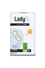 Lady Fit Organik Antialerjik İnce Normal 80'li Hijyenik Ped 1 Adet