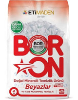 Boron Doğal Mineralli Beyazlar İçin 26 Yıkama Toz Deterjan 4 kg