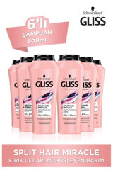 Gliss Split Hair Miracle Şampuan 6x500 ml