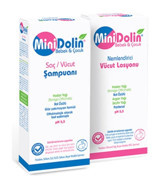 Dermadolin Minidolin Bebek Şampuanı 250 ml + Minidolin Nemlendirici Vücut Losyonu 250 ml