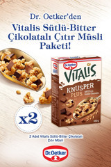 Dr.Oetker Sütlü Bitter Çikolatalı Müsli 450 gr