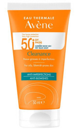 Avene Cleanance Ultra-Light Renksiz 50 Faktör Yağlı Ciltler İçin Nemlendiricili Mineral Filtreli Yağ Bazlı Suya Dayanıklı Yüz Güneş Kremi 50 ml