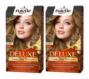 Palette Deluxe 8.01 Küllü Açık Kumral Amonyaksız Krem Saç Boyası 3x99 ml