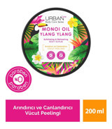 Urban Care Monoi Vücut Leke Giderici Sıkılaştırıcı Krem Kavanoz Yüz Peelingi 200 ml