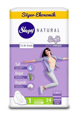 Sleepy Natural Soft Organik İnce 24'lü Hijyenik Ped 1 Adet