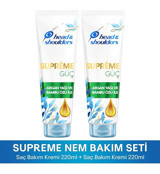 Head & Shoulders Supreme Argan Yağı Bambu Özü Onarıcı Tüm Saçlar İçin Unisex Saç Kremi 2x220 ml