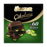 Ülker Kare Fıstıklı Bitter Çikolata 6x70 gr