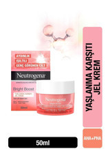 Neutrogena Bright Boost Nemlendirici Hassas Ciltler Anti-Aging Kırışıklık Giderici Yüz Krem 50 ml