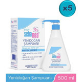 Sebamed Konak Önleyici Göz Yakmayan Yenidoğan Bebek Şampuanı 5x150 ml