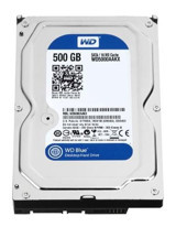 Western Digital WD5000AAKX Blue 500 GB 3.5 inç 7200 RPM 16 MB SATA Harddisk