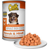Quik Nutritious Hindi ve Tavuk Aromalı Jöleli Yetişkin Köpek Maması 24x415 gr 24'lü