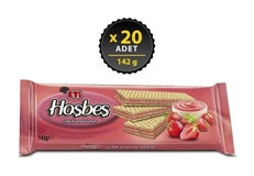 Eti Hoşbeş Çilek Kremalı Gofret 20x142 gr