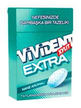 Vivident Xylit Extra Naneli Sakız 20'li 1 Adet