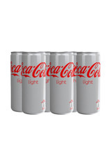 Coca Cola Light Kutu Kola 250 ml 30 Adet
