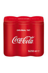 Coca Cola Kutu Kola 250 ml 45 Adet