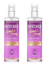 Restorex Speed & Strong Sarmaşık Özlü Tüm Saçlar İçin Unisex Saç Kremi 2x200 ml