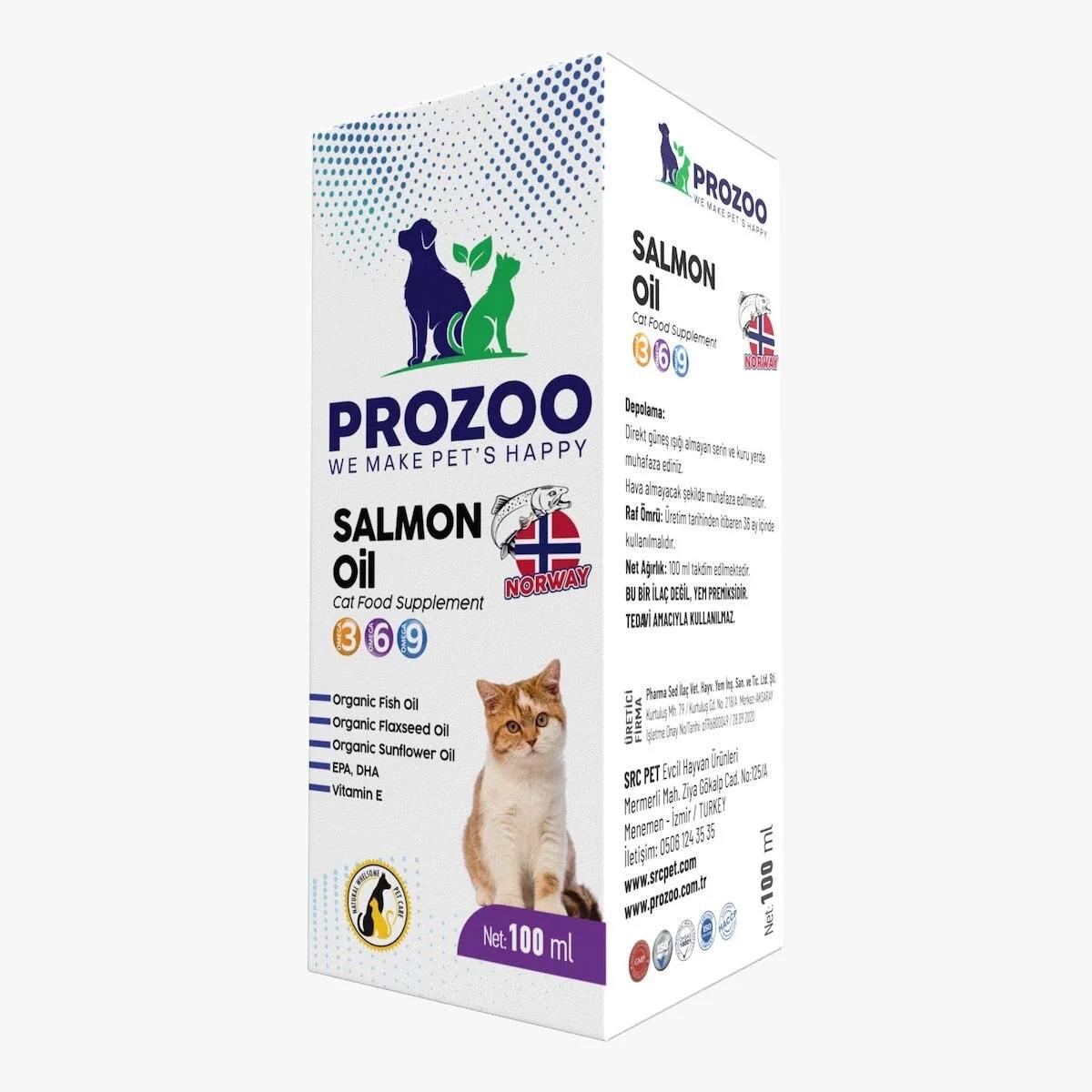 Prozoo E Vitamini Bağışıklık Güçlendirici Yetişkin Kedi Vitamini Damla 100 ml