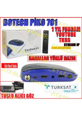 Botech Piko 701 Harici İnternetli Mini Çanaklı HD Uydu Alıcısı
