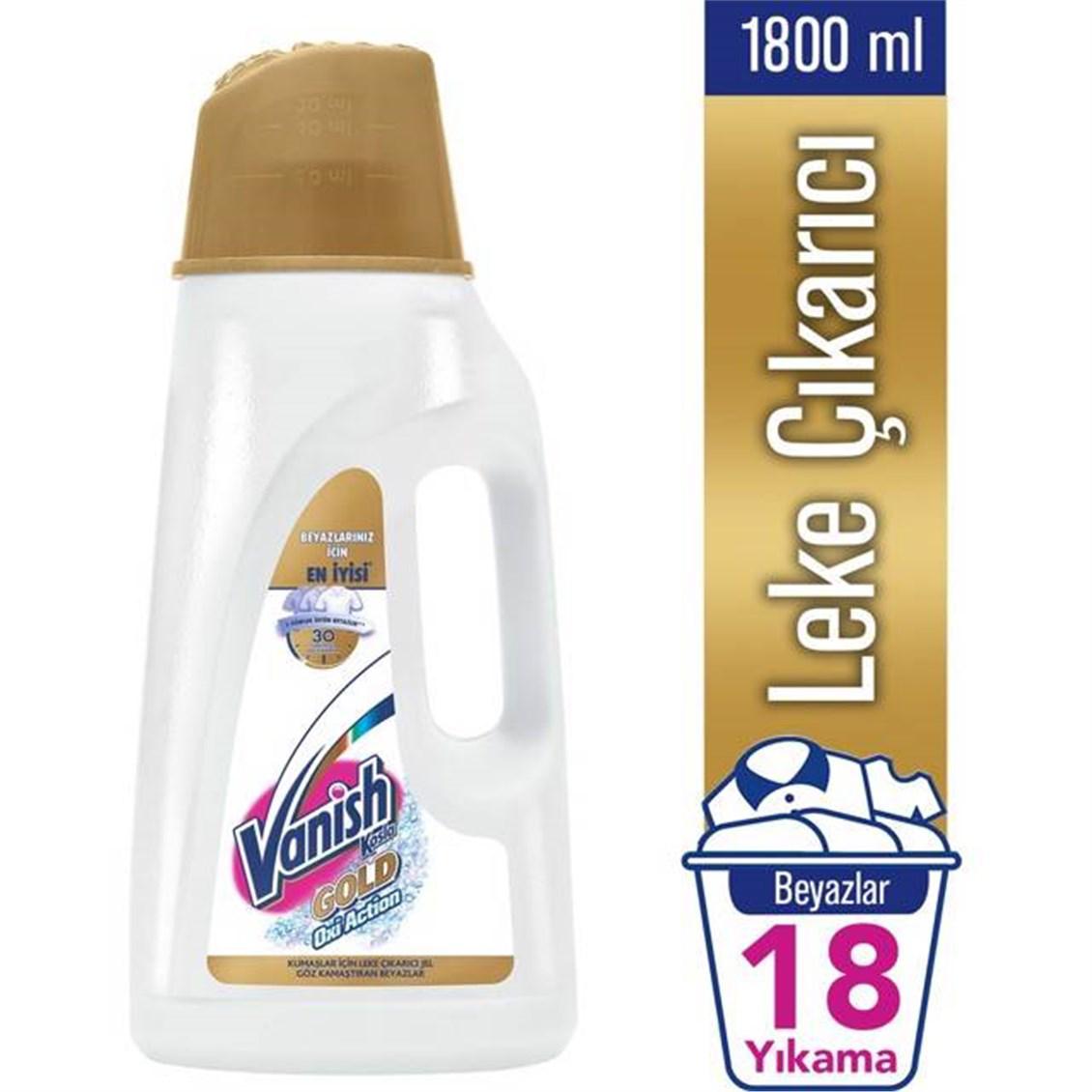 Vanish Kosla Oxi Action Gold Beyazlar Sıvı Leke Çıkarıcı 2 lt